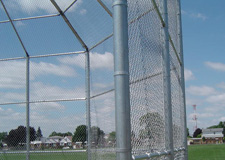 backstop chain link